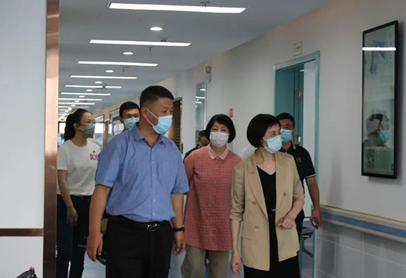 武漢市殘聯(lián)黨組書記、理事長李紅敬等領(lǐng)導(dǎo)到德誠實(shí)地考察調(diào)研