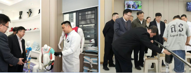 民政部社會事務司王金華司長調(diào)研武漢德誠公司